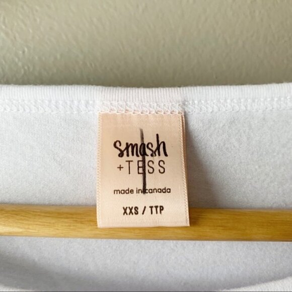 𝅺SMASH + Tess | The All Season Bodysuit White Xxs - Picture 6 of 9